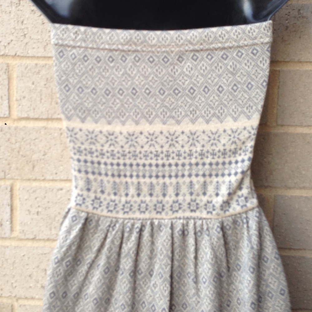 Strapless sweater dress Sz M 4124 - Picture 3 of 4